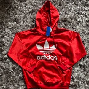Brand New Red Adidas Hoodie